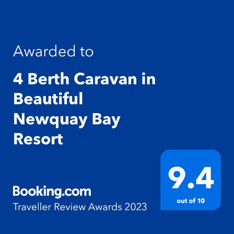 4 Berth Couples And Family Caravan In Beautiful Newquay Bay Resort New Quay Exterior foto